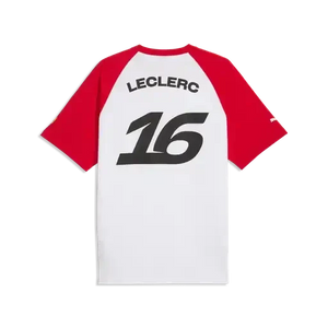 Scuderia Ferrari F1 Charles Leclerc T-Shirt - Puma White-Rosso Corsa - image 1