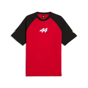 Scuderia Ferrari F1 Lewis Hamilton T-Shirt - Rosso Corsa-Puma Black - image 2