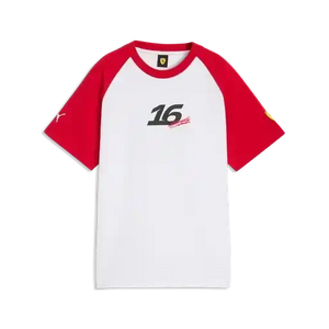 Scuderia Ferrari F1 Kids Charles Leclerc T-Shirt - Youth Puma White - image 1