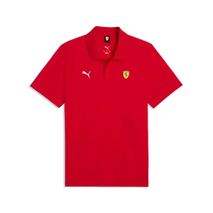Scuderia Ferrari F1 Fanwear Polo Shirt - Rosso Corsa/Puma White - image 1