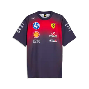 Scuderia Ferrari F1 2026 Special Edition China GP Team T-Shirt - Deep Plum - image 1