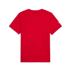 Scuderia Ferrari F1 Fanwear Large Shield T-Shirt - Rosso Corsa/Puma White - image 3