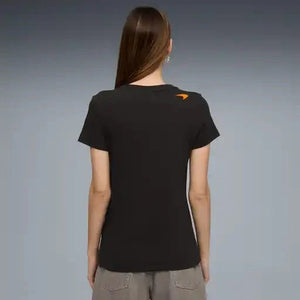 McLaren F1 Women's Core Essentials T-Shirt - Puma Black/White Glow Heather - image 4