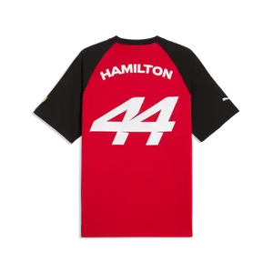 Scuderia Ferrari F1 Lewis Hamilton T-Shirt - Rosso Corsa-Puma Black - image 1