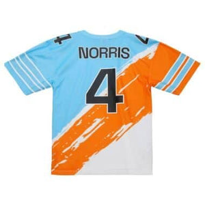 McLaren Racing F1 Special Edition Miami GP Lando Norris Mitchell & Ness Paintbrush Jersey - image 1