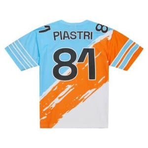 McLaren Racing F1 Special Edition Miami GP Oscar Piastri Mitchell & Ness Paintbrush Jersey - image 2