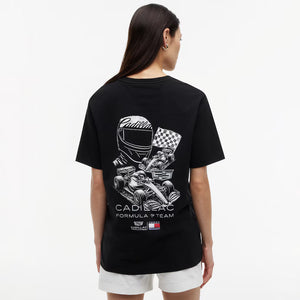 Cadillac F1 Racing Graphic T-Shirt - Black - image 2