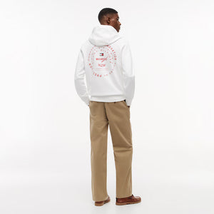 Cadillac F1 Racing Varsity Graphic Hoodie - Red/White - image 10